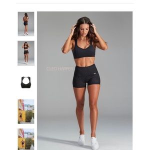 Cleo Harper-Blake Bralet in pink-coral color